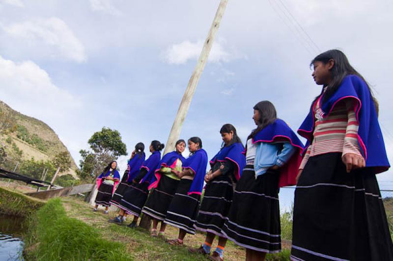 Pueblo Indigena Guambiano, Silvia, Cauca, Popayan,...