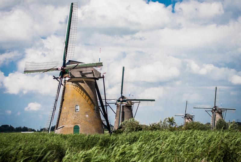 Molinos de Viento del Canal del Sur, Rotterdam, Ho...