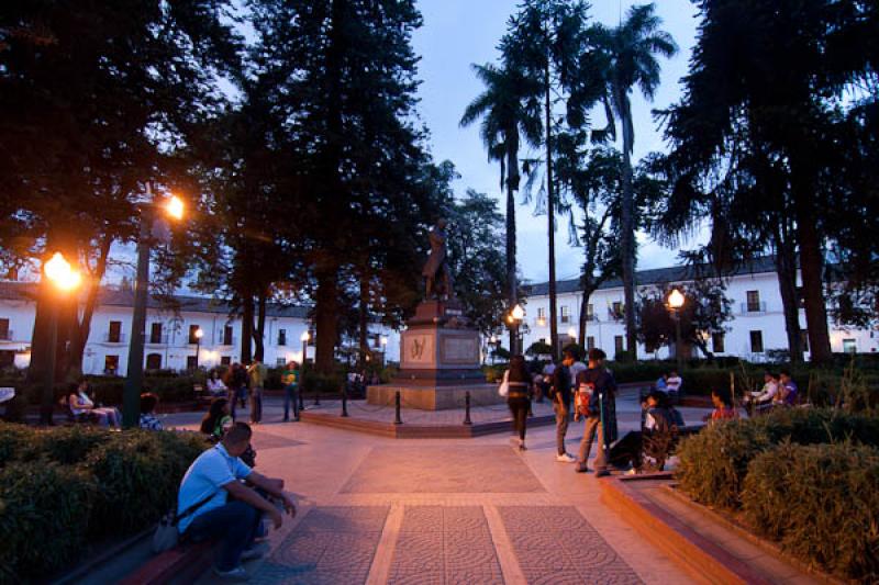 Parque de Caldas, Popayan, Cauca, Colombia