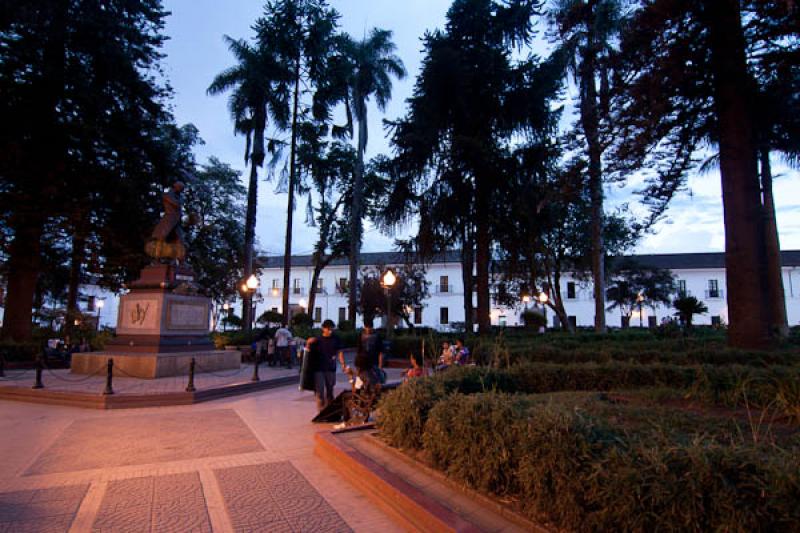 Parque de Caldas, Popayan, Cauca, Colombia