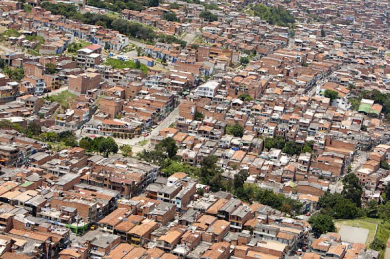 Panoramica de la Ciudad de Medellin, Antioquia, Co...