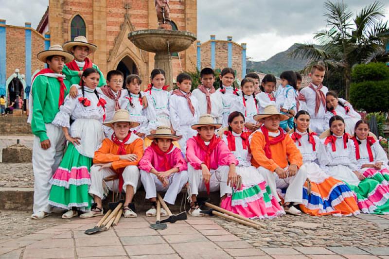 Danza Floclorica, Raquira, Boyaca, Tunja, Colombia