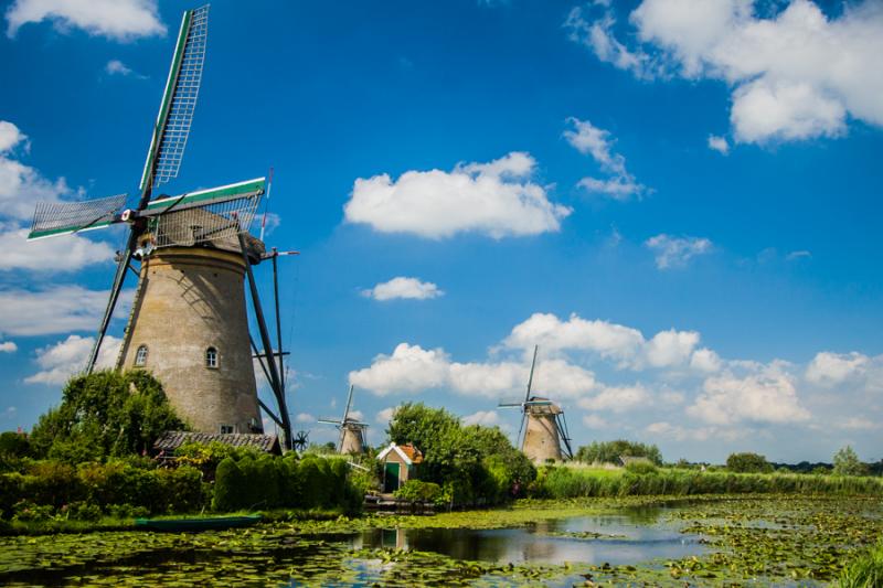 Molinos de Viento del Canal del Sur, Rotterdam, Ho...