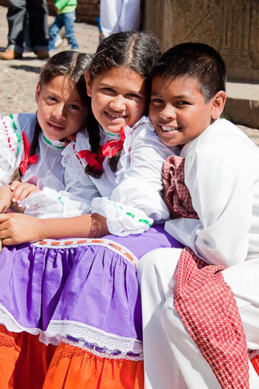 NiÃ±os Sonriendo, Raquira, Boyaca, Tunja, Colomb...