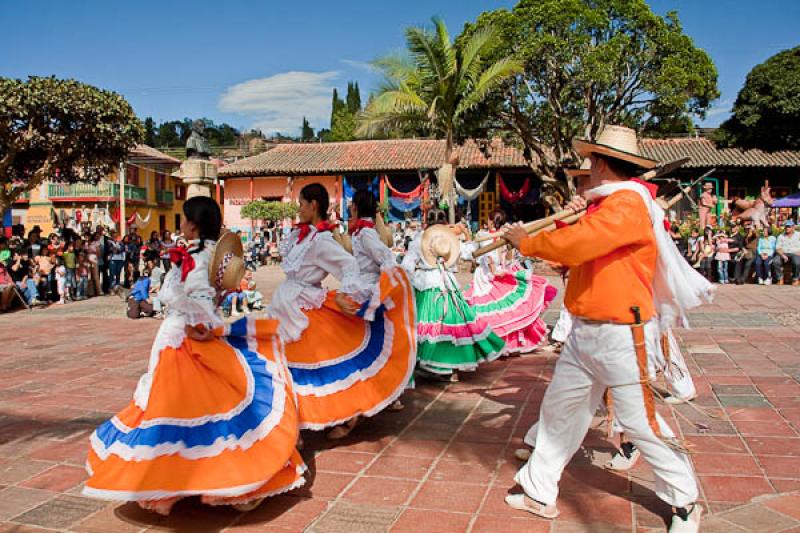 Danza Floclorica, Raquira, Boyaca, Tunja, Colombia