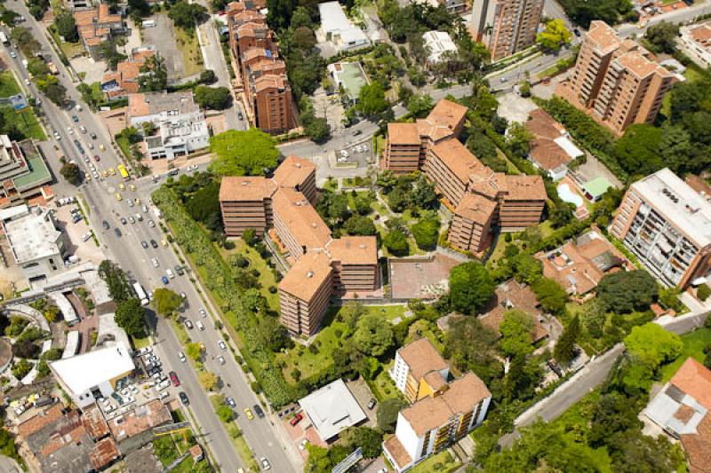 Panoramica del El Poblado, Medellin, Antioquia, Co...