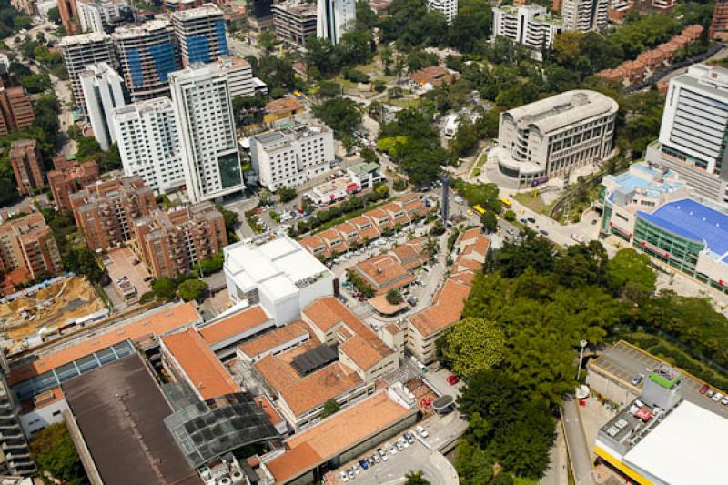 Panoramica del El Poblado, Medellin, Antioquia, Co...