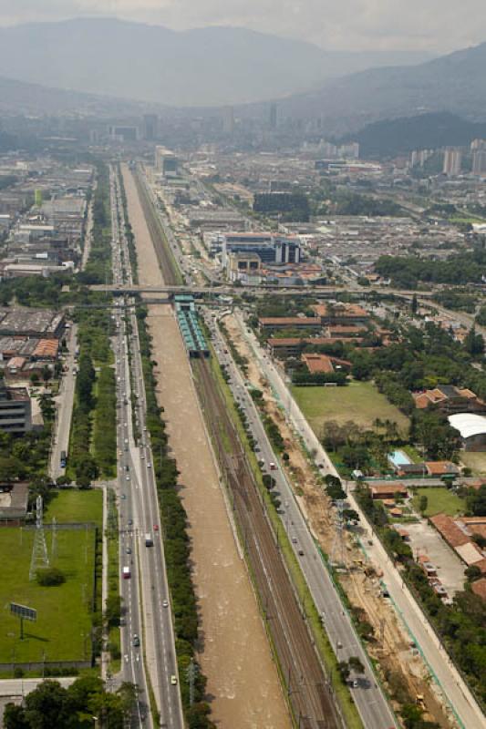 Panoramica de la Ciudad de Medellin, Antioquia, Co...