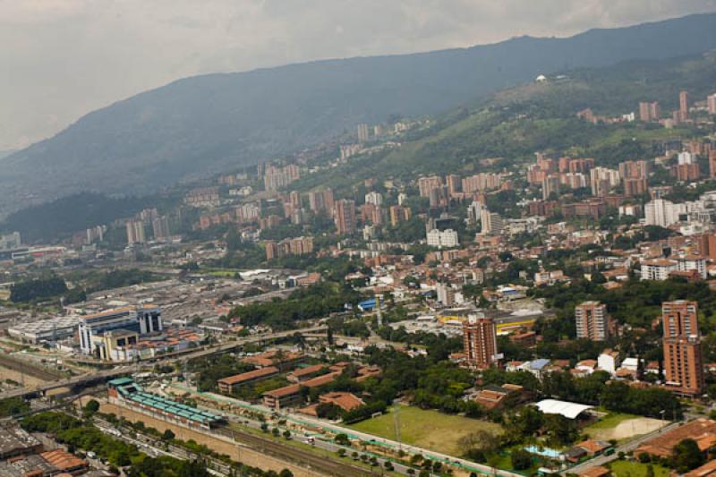 Panoramica de la Ciudad de Medellin, Antioquia, Co...