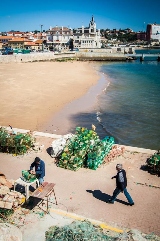 Puerto de Cascais, Lisboa, Portugal, Europa Occide...