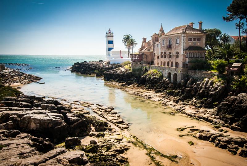 Faro de Santa Marta, Cascais, Lisboa, Portugal, Eu...