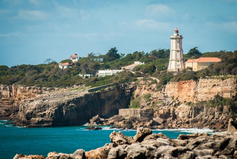 Faro de Guia, Cascais, Lisboa, Portugal, Europa Oc...