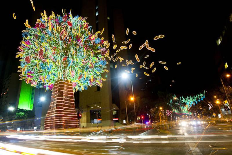 Alumbrado del 2009, Avenida Oriental, Medellin, An...