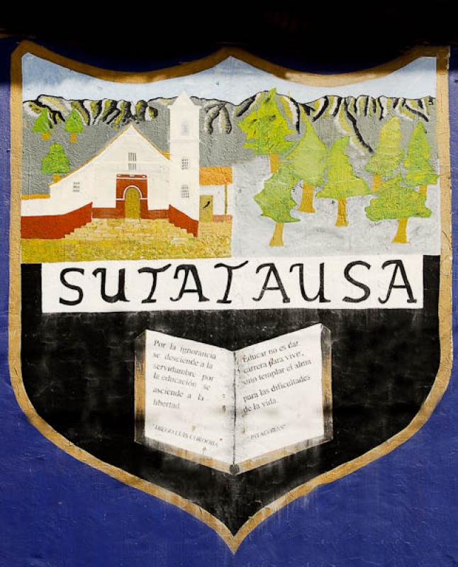 Escudo de Sutatausa, Sutatausa, Provincia de Ubate...