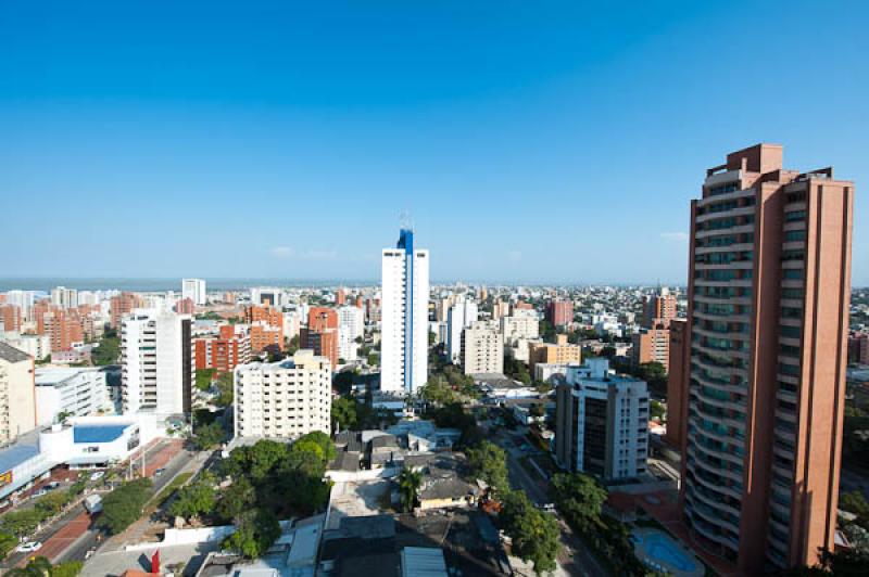 Panoramica de la Ciudad de Barranquilla, Atlantico...