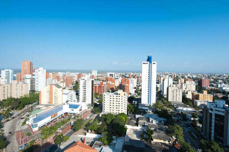 Panoramica de la Ciudad de Barranquilla, Atlantico...