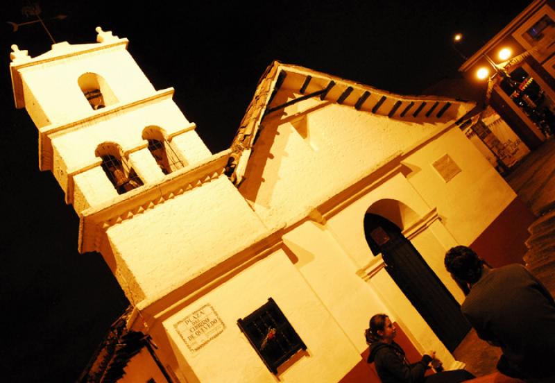 Iglesia Chorro de Quevedo, La Candelaria, Bogota, ...