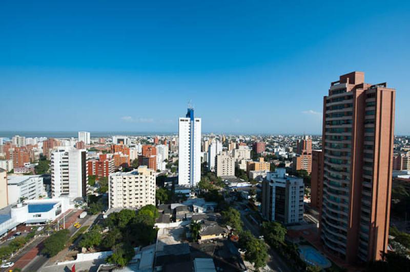 Panoramica de la Ciudad de Barranquilla, Atlantico...