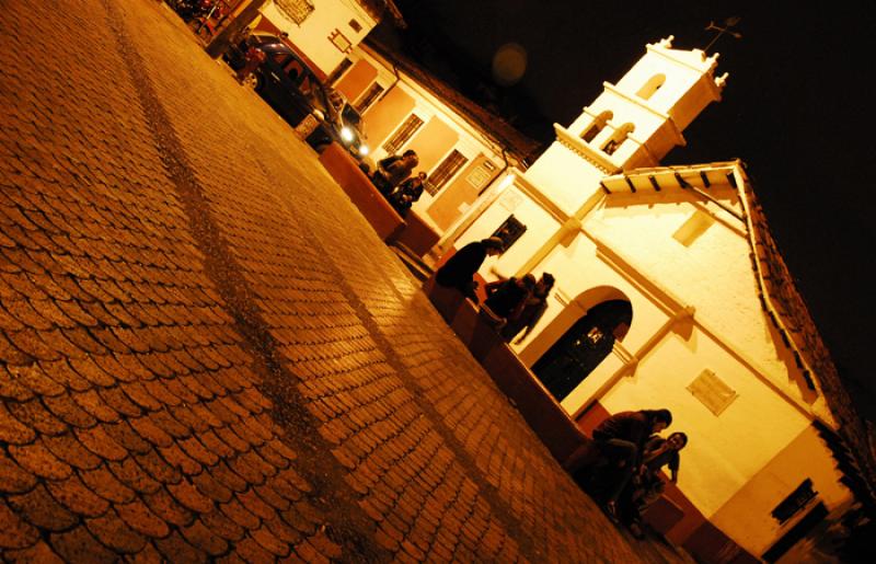 Iglesia Chorro de Quevedo, La Candelaria, Bogota, ...