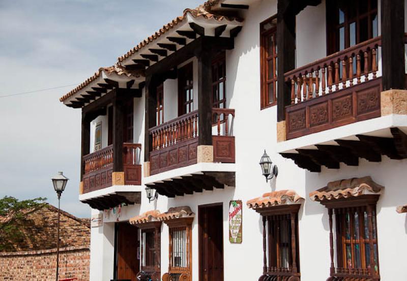 Arquitectura Colonial, Villa de Leyva, Boyaca, Tun...