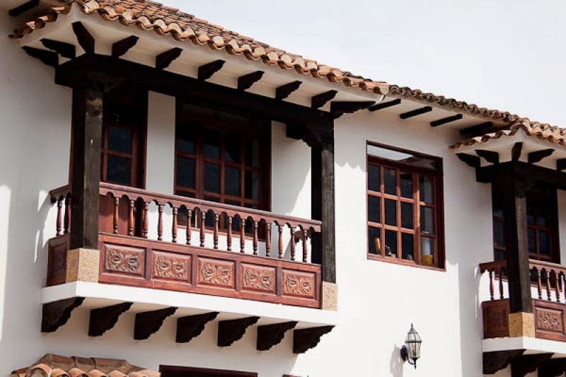 Arquitectura Colonial, Villa de Leyva, Boyaca, Tun...