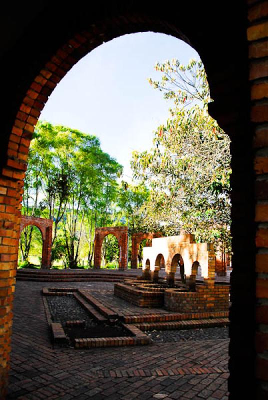 Arcos del Foro Municipal, Tabio, Provincia de Saba...