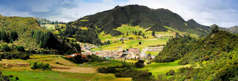 Panoramica de Tausa, Provincia de Ubate, Cundinama...