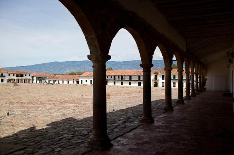 Plaza Principal, Villa de Leyva, Boyaca, Tunja, Co...