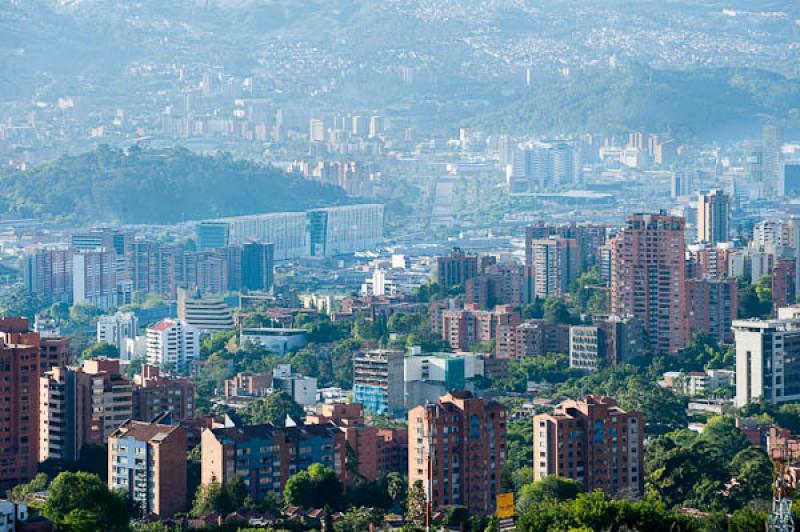 Panoramica de la Ciudad de Medellin, Antioquia, Co...