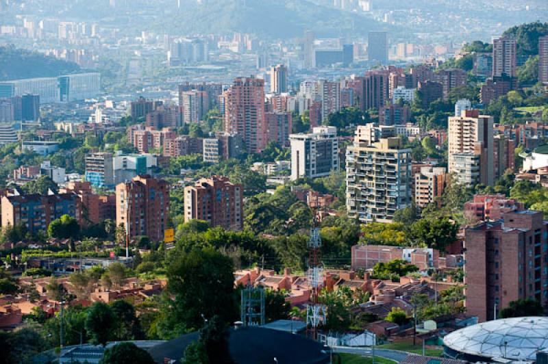 Panoramica de la Ciudad de Medellin, Antioquia, Co...