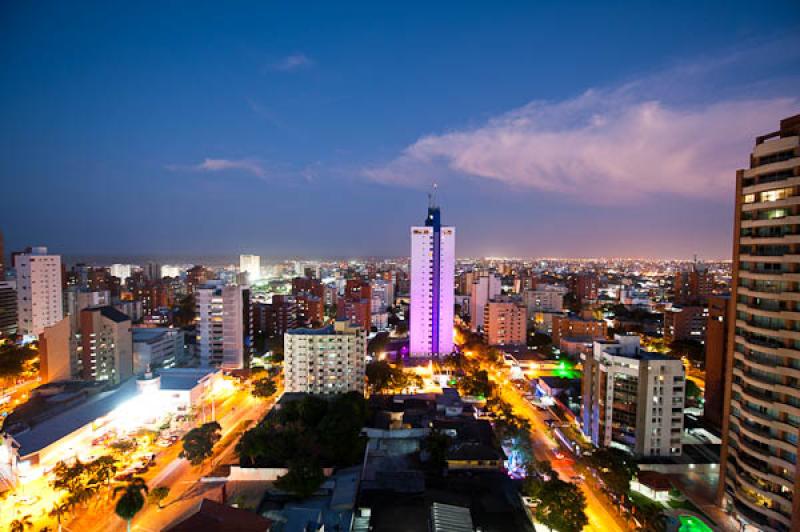 Panoramica de la Ciudad de Barranquilla, Atlantico...