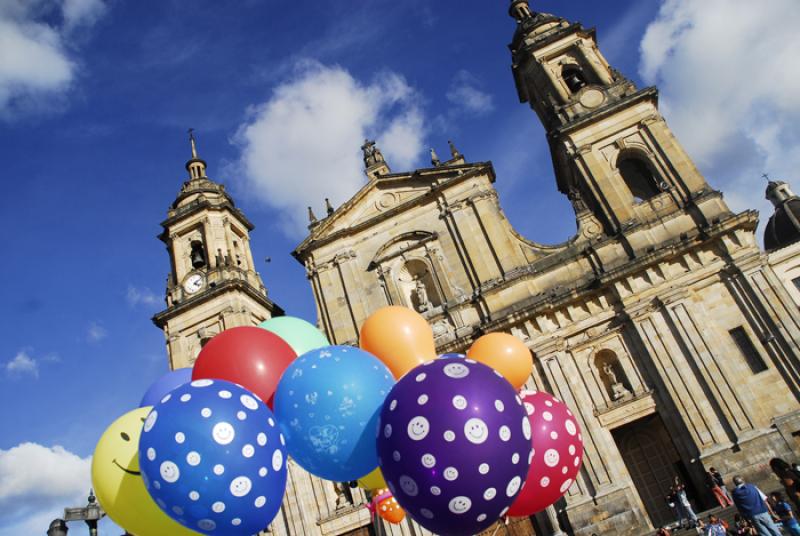 Catedral Primada, Plaza Bolivar, La Candelaria, Bo...