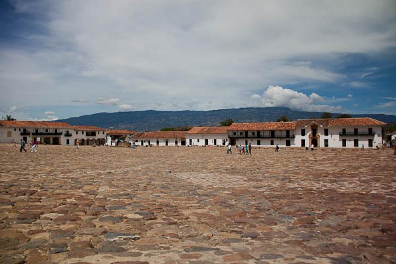 Plaza Principal, Villa de Leyva, Boyaca, Tunja, Co...