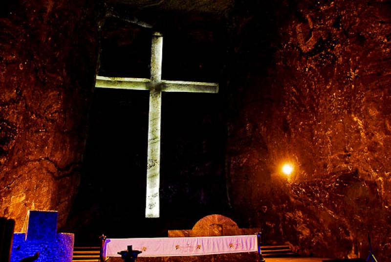 Nave de la Vida, Catedral de Sal, Zipaquira, Provi...