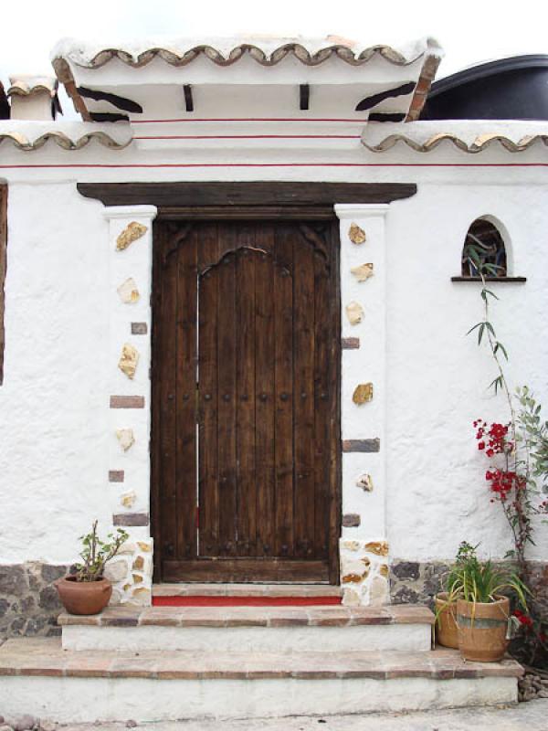 Puerta Colonial, Pueblito Boyacense, Tocogua, Duit...