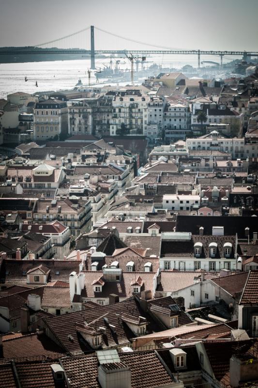 Panoramica de Lisboa, Portugal, Europa Occidental