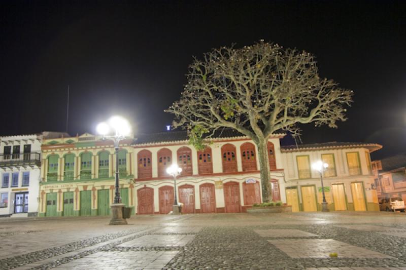 Parque Principal, Jerico, Suroeste AntioqueÃ±o, ...