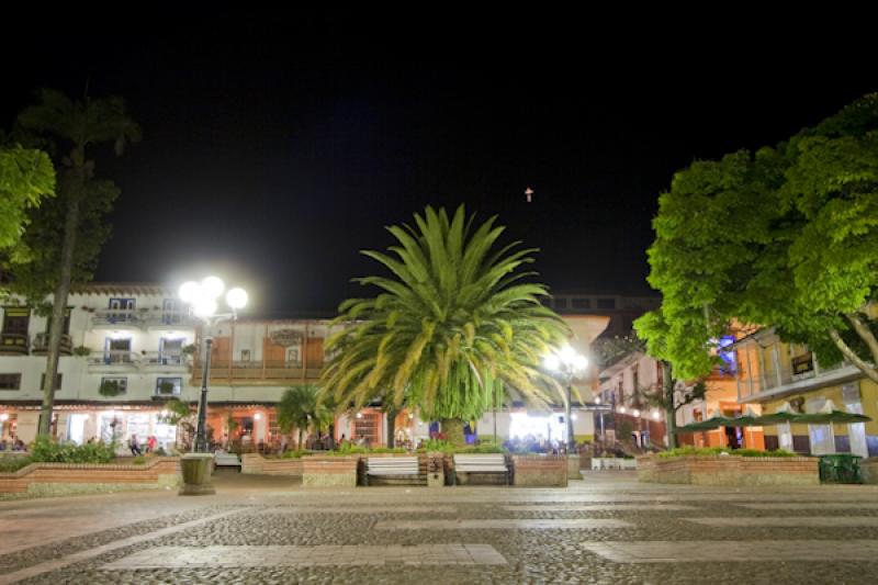 Parque Principal, Jerico, Suroeste AntioqueÃ±o, ...