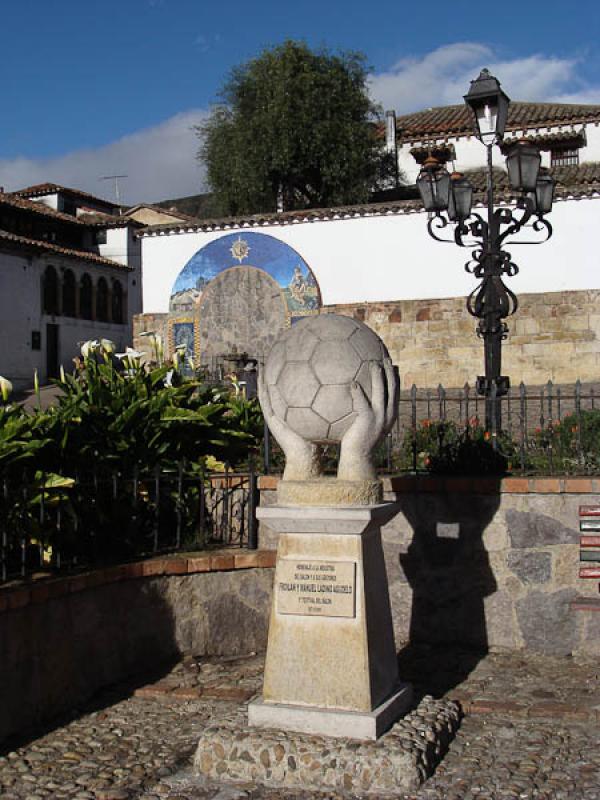 Monumento en Mongui, Boyaca, Tunja, Colombia