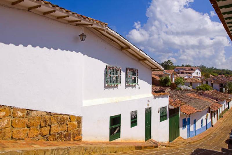 Arquitectura Tradicional, Barichara, Santander, Bu...