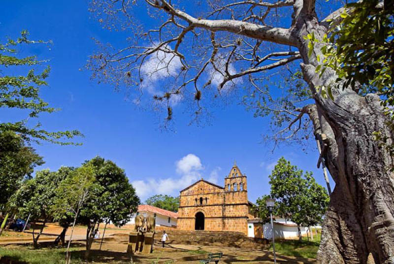 Capilla de Santa Barbara, Barichara, Santander, Bu...