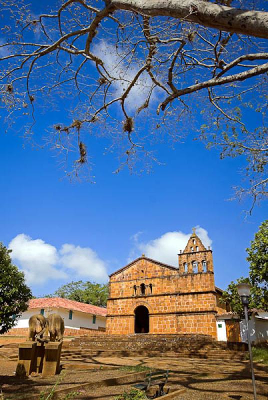 Capilla de Santa Barbara, Barichara, Santander, Bu...