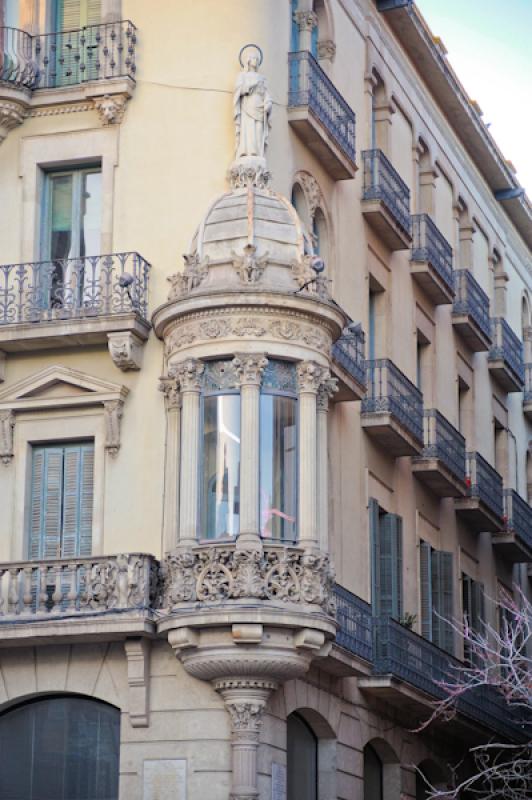 Plaza de la Boqueria, La Rambla, Barcelona, Catalu...