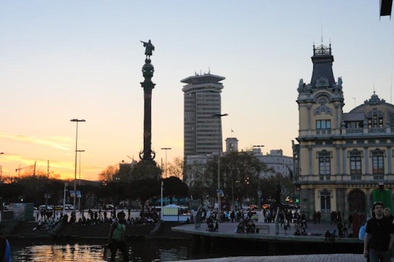 Port Vell, La Rambla, Barcelona, CataluÃ±a, Espa...