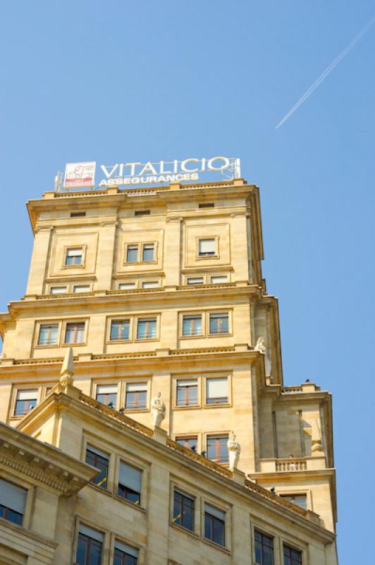 Banco Vitalicio, Paseo de Gracia, Barcelona, Catal...