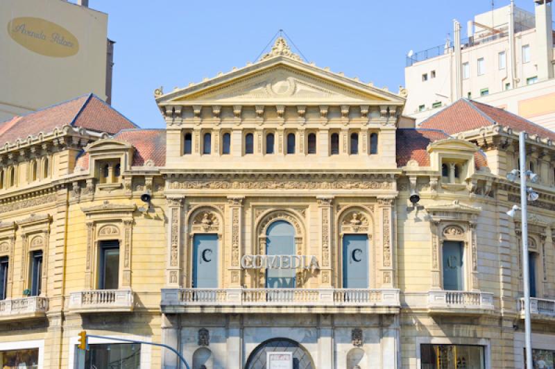 Cine Comedia, Paseo de Gracia, Barcelona, CataluÃ...