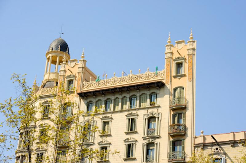 Arquitectura Tradicional, Paseo de Gracia, Barcelo...