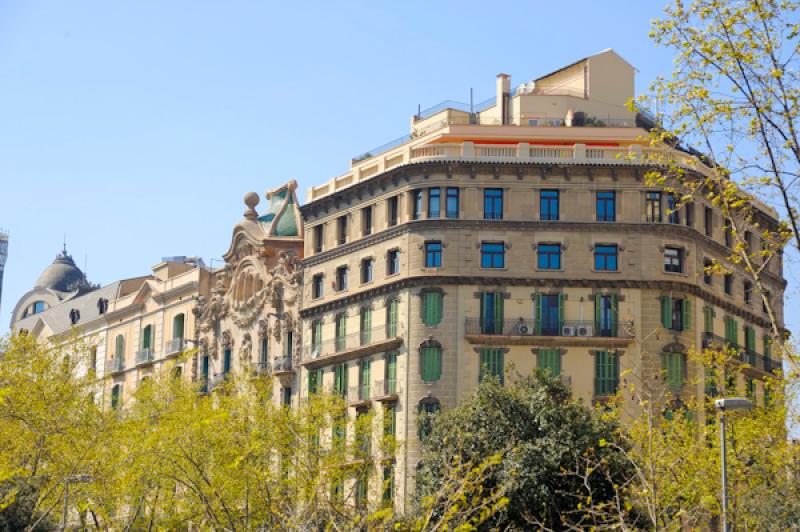 Arquitectura Tradicional, Paseo de Gracia, Barcelo...