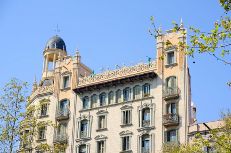 Arquitectura Tradicional, Paseo de Gracia, Barcelo...