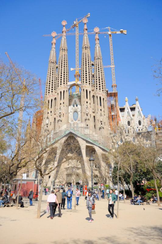 Templo Expiatorio de la Sagrada Familia, Barcelona...